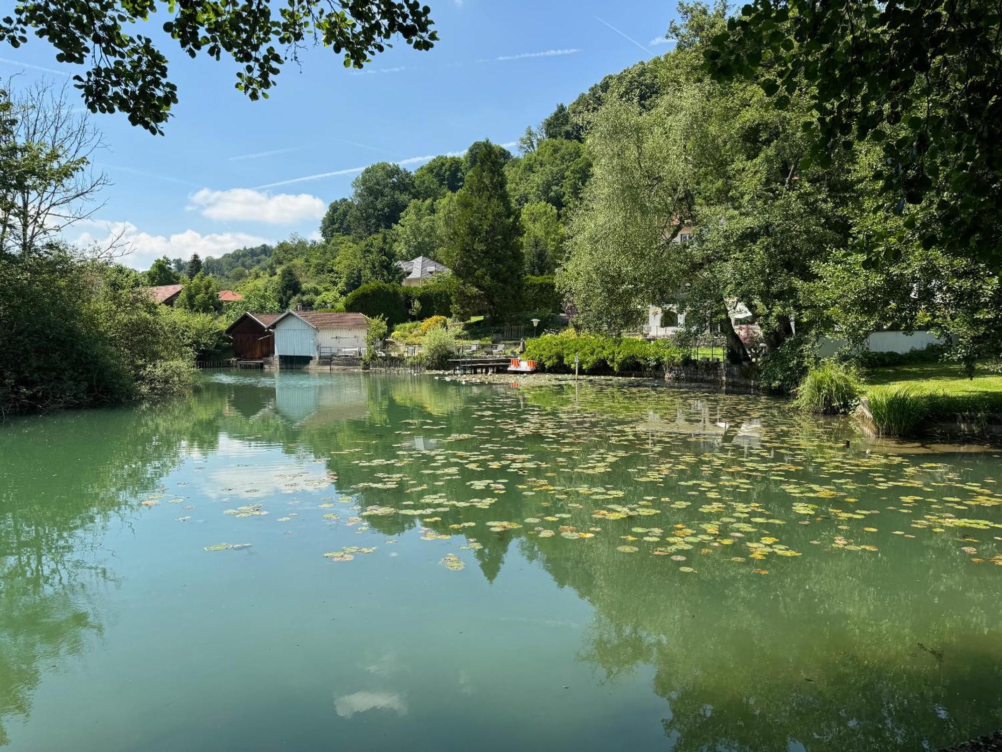 Les Lodges Du Lac Saint-Alban-de-Montbel Exterior foto