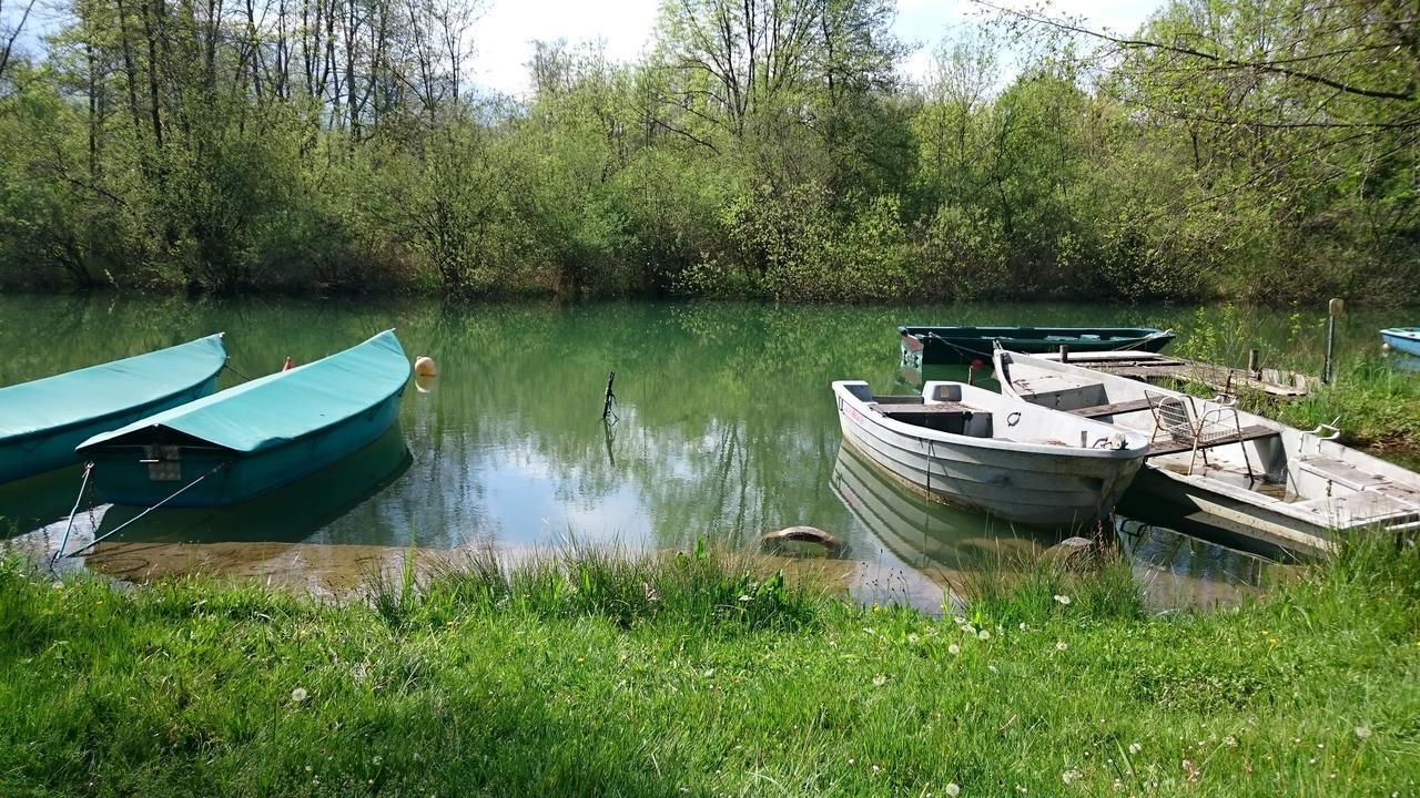 Les Lodges Du Lac Saint-Alban-de-Montbel Exterior foto